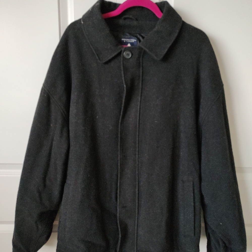 Roundtree & Yorke Outdoors Men's Wool Blend Jacket Size XL